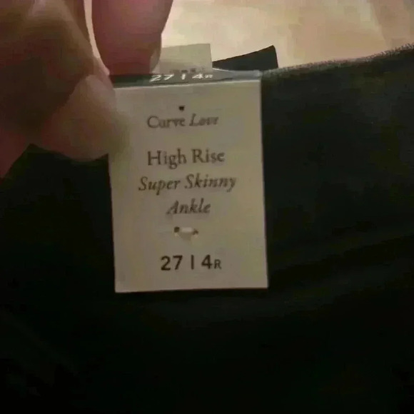 NWT Abercrombie & Fetch Black High Rise Skinny Jeans Size 27 (#148) - Picture 6 of 6